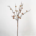 Künstliche Hibiskusblüte, 72 cm, Seidenblume, realistische Dekoblume für Vase, Hochzeit, Event, Bürodeko, Wohnzimmer, Grabgestaltung