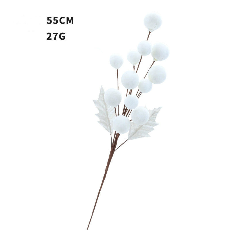 12 Weihnachtskugeln aus Samt für DIY-Dekoration, 55 cm Höhe, 9 Designs, Hotel- & Wohnaccessoires, Hochzeitsdekoration, Ladendekoration