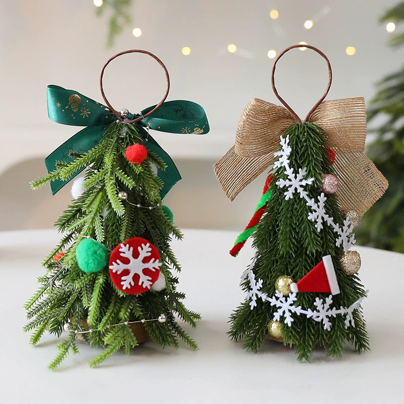 Weihnachtsbaum-Dekoration, 21 cm hoch, 8 cm breit, realistisches Design, für Fensterdekoration, Weihnachtsbaum, Geschenkidee