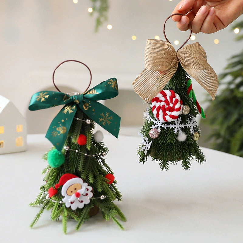 Weihnachtsbaum-Dekoration, 21 cm hoch, 8 cm breit, realistisches Design, für Fensterdekoration, Weihnachtsbaum, Geschenkidee