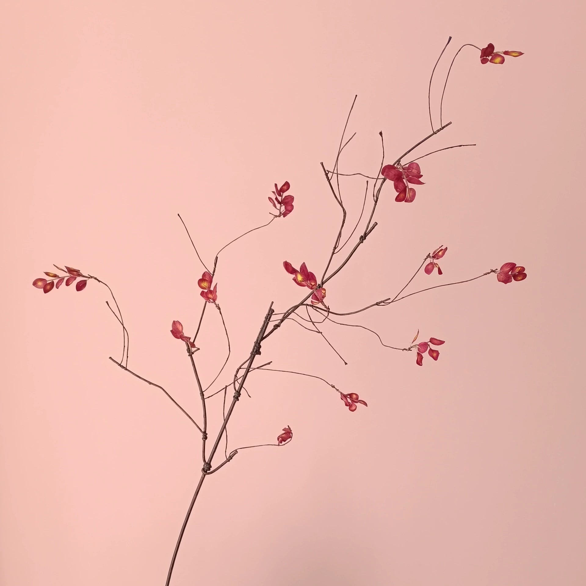 150cm Lange Künstliche Rote Ahornblätter, Realistisch, Für Hochzeiten, Hotels, Geschäfte, Dekoration