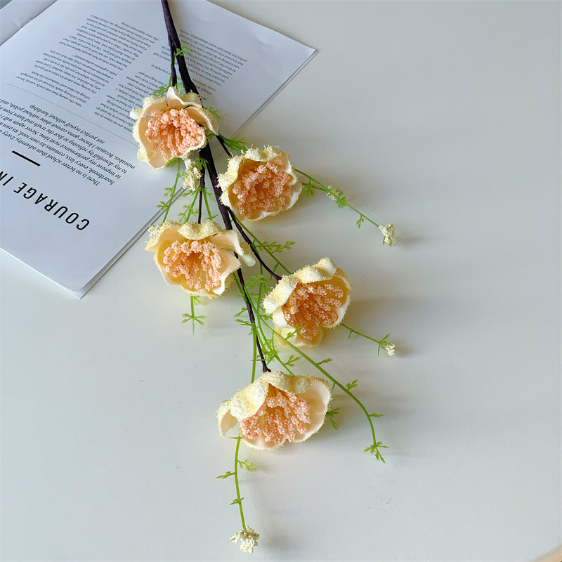 Schleierkraut Kunstblume aus Schaum, 63 cm, rosa, für Hochzeitsdeko, Wohnaccessoires, Tischarrangements
