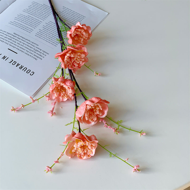 Schleierkraut Kunstblume aus Schaum, 63 cm, rosa, für Hochzeitsdeko, Wohnaccessoires, Tischarrangements