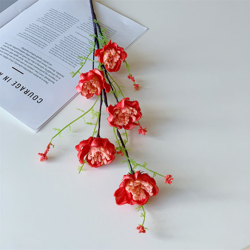 Schleierkraut Kunstblume aus Schaum, 63 cm, rosa, für Hochzeitsdeko, Wohnaccessoires, Tischarrangements