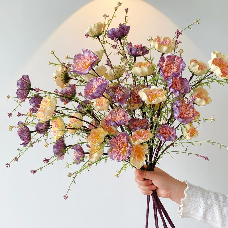 Schleierkraut Kunstblume aus Schaum, 63 cm, rosa, für Hochzeitsdeko, Wohnaccessoires, Tischarrangements