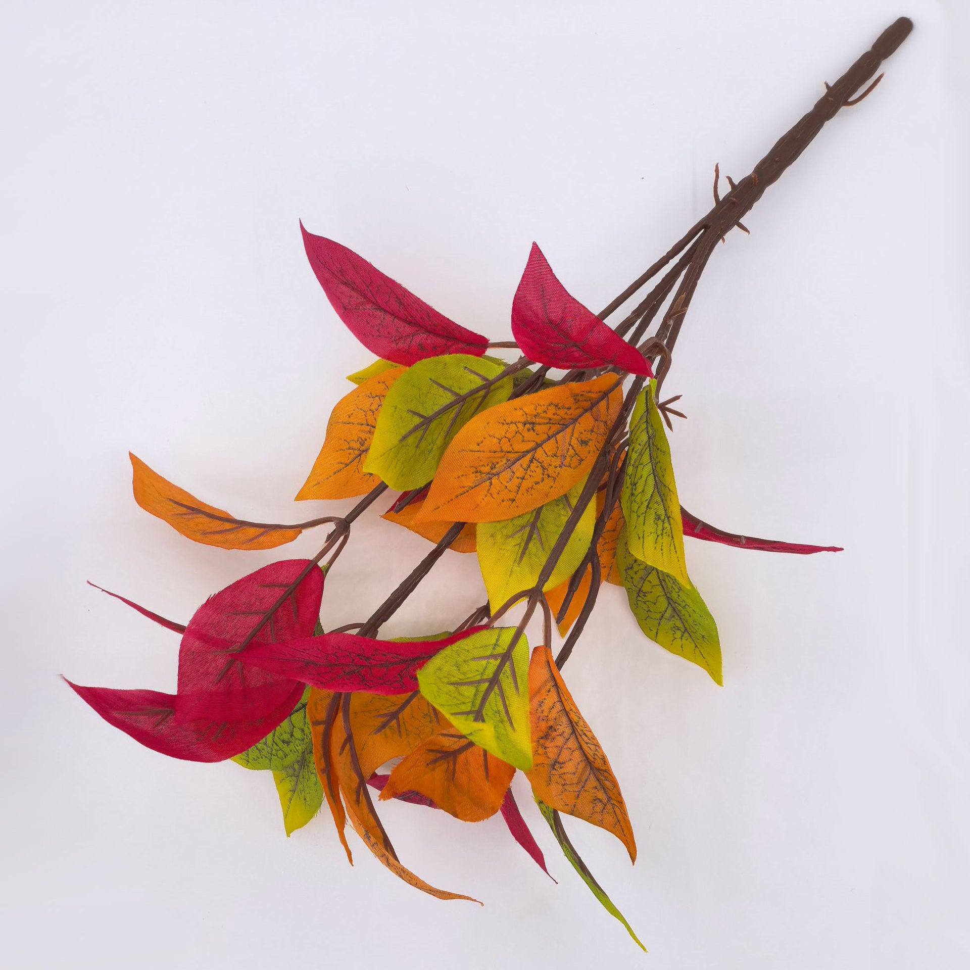 Künstliche Magnolienblätter Zweige 35 cm, 30 Blätter, Dekoration für Hotel, Café, Hochzeit, Innenraum, langlebig, allergenfrei