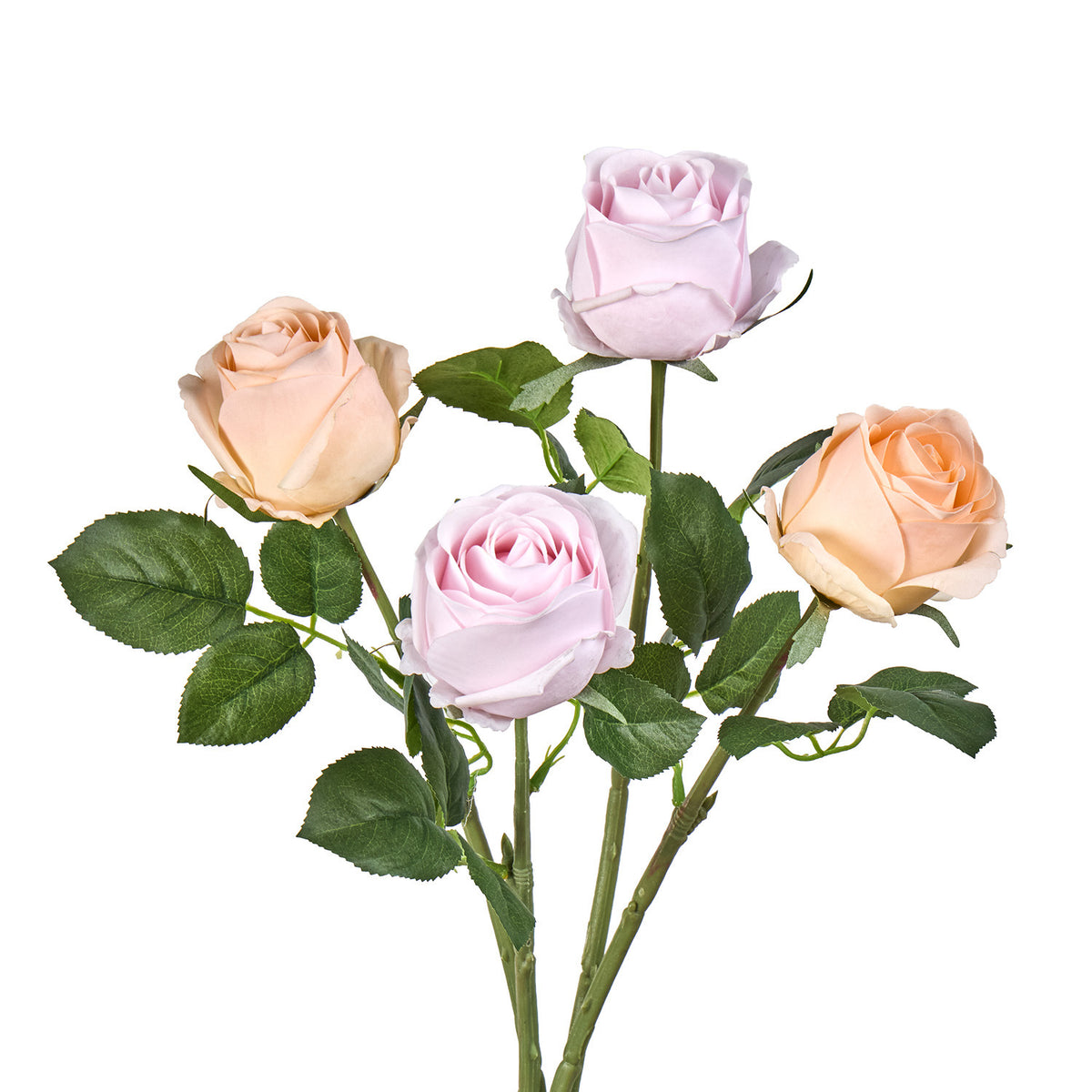 Künstliche Rose, 43 cm hoch, 7 cm Blütendurchmesser, für Hochzeiten, Heimdekoration, Feiertage