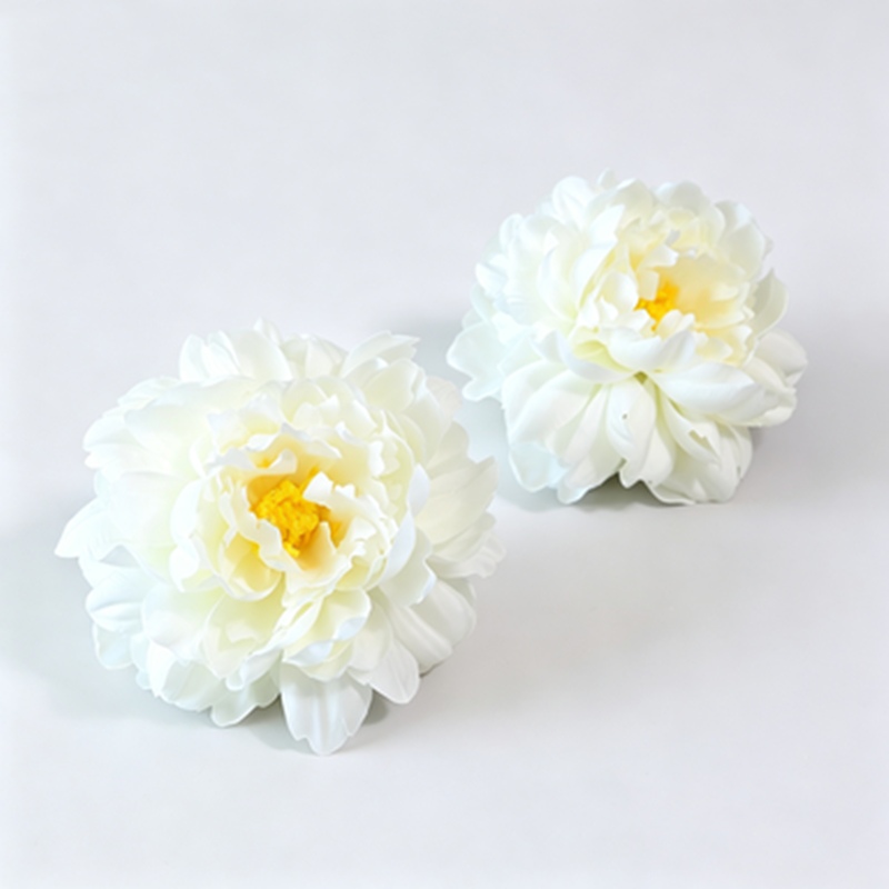 Künstliche Seiden-Pfingstrose Blütenköpfe 14 cm Ø – 3 Stück pro Pack, Hochzeit Dekoration, DIY Girlanden, Tischdekoration, Brautaccessoires