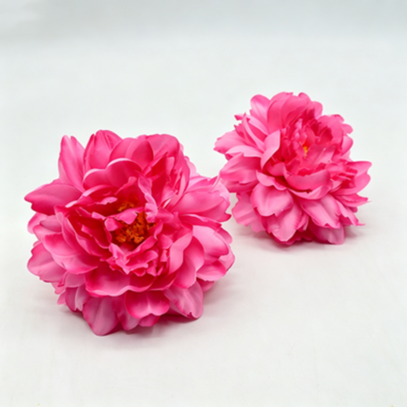 Künstliche Seiden-Pfingstrose Blütenköpfe 14 cm Ø – 3 Stück pro Pack, Hochzeit Dekoration, DIY Girlanden, Tischdekoration, Brautaccessoires