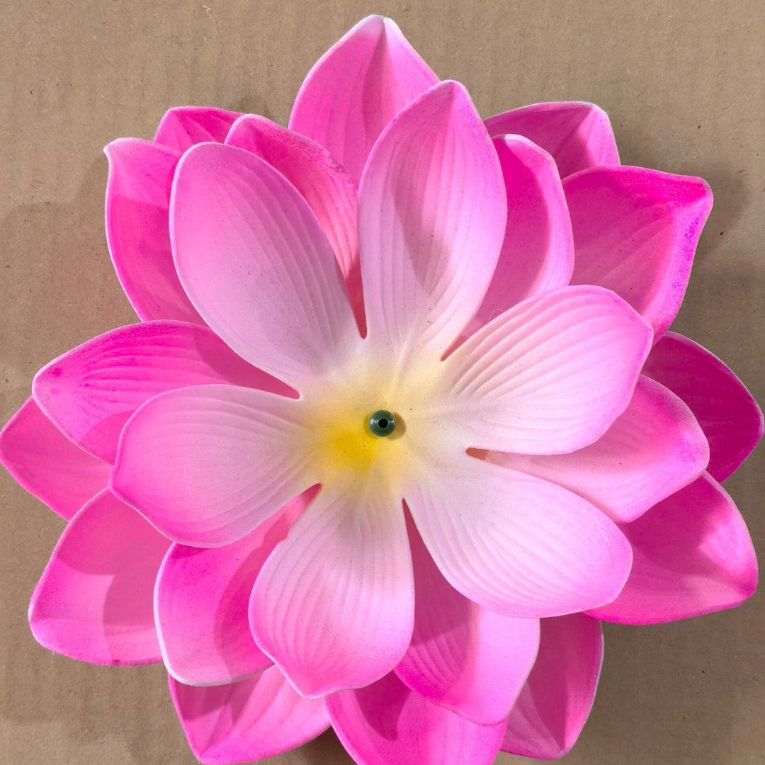 Künstliche Seerose 28 cm, plastik, realistische Lotoblume, DIY-Deko für Hochzeit, Grabschmuck, Innenraumgestaltung