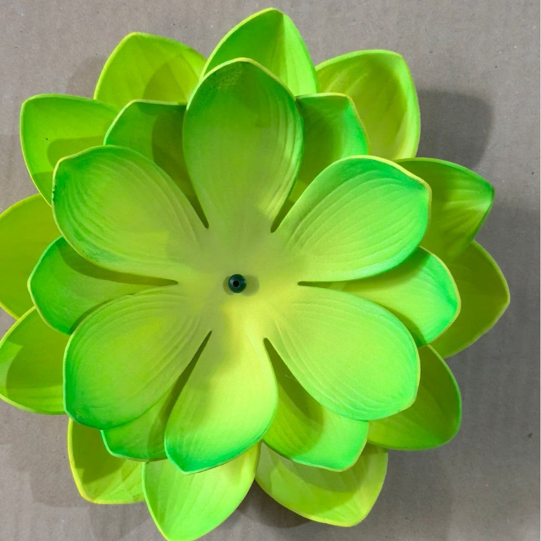 Künstliche Seerose 28 cm, plastik, realistische Lotoblume, DIY-Deko für Hochzeit, Grabschmuck, Innenraumgestaltung