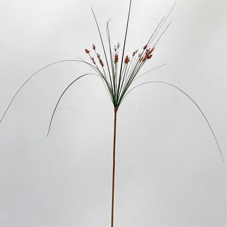 Künstliche Schilfgras-Deko, 135 cm, PE/PVC, 2 Stk., modern, für Büro, Hotel, Schaufenster, Innenbereich