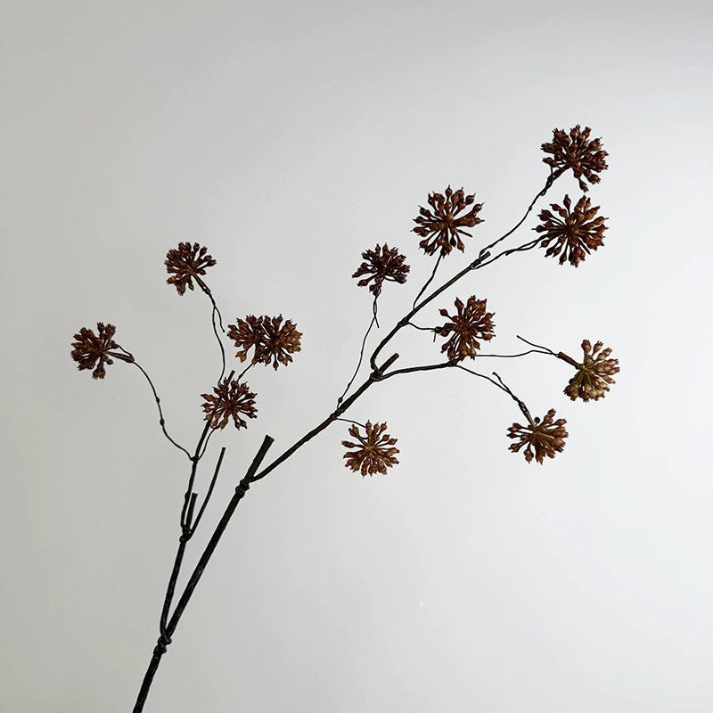 Künstliche Trockenblume Pistazie mit 12 Früchten, 70 cm, Vintage-Deko für Hochzeit, Laden, Büro, Zuhause – Plastik, langlebig, allergenfrei