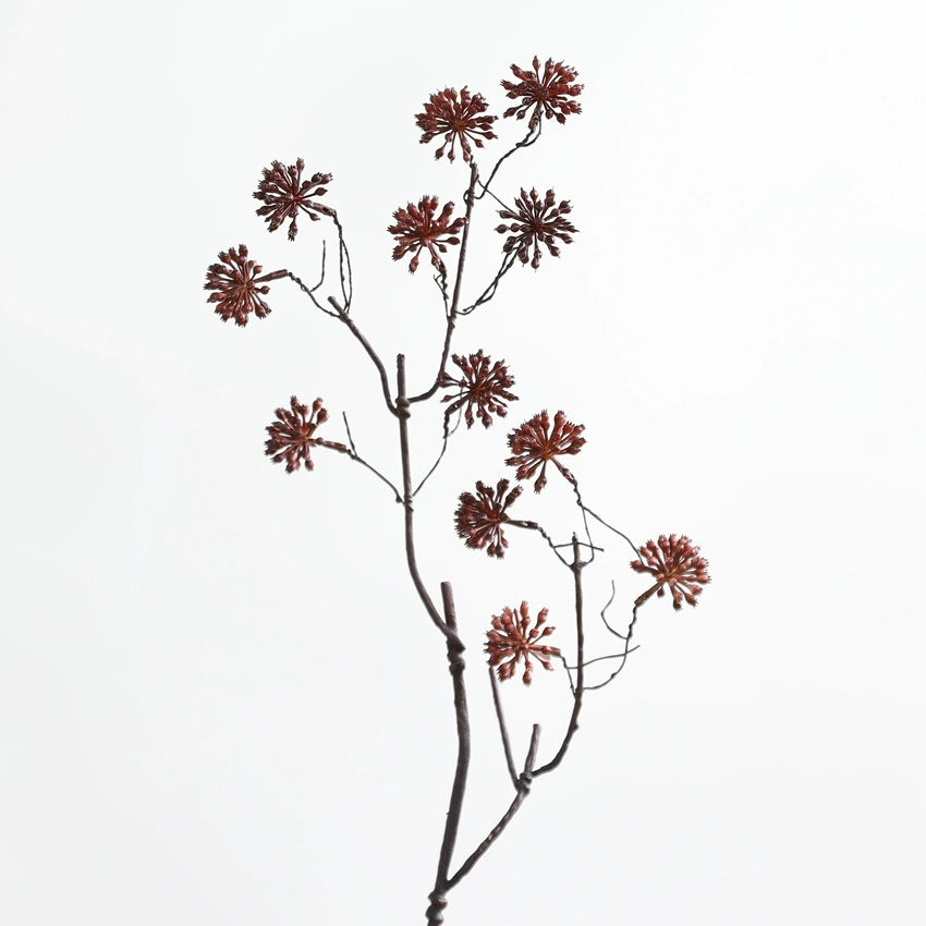 Künstliche Trockenblume Pistazie mit 12 Früchten, 70 cm, Vintage-Deko für Hochzeit, Laden, Büro, Zuhause – Plastik, langlebig, allergenfrei
