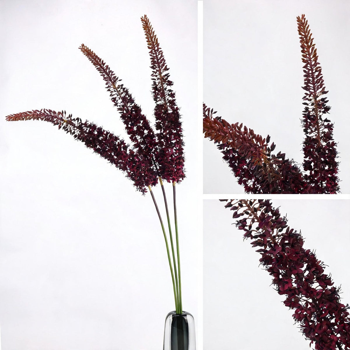 Künstliche Fuchs-Schwanzblume 105 cm, Seidenblume, single Stem für Hochzeit, Dekoration, Innenraum, Grabfloristik