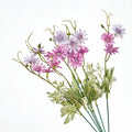 Künstliche Gerbera Büschel, 39 cm hoch, 3,5 cm Blüten, für Dekoration, Hochzeit, Büro, Shop, Mischmaterial, ohne Topf
