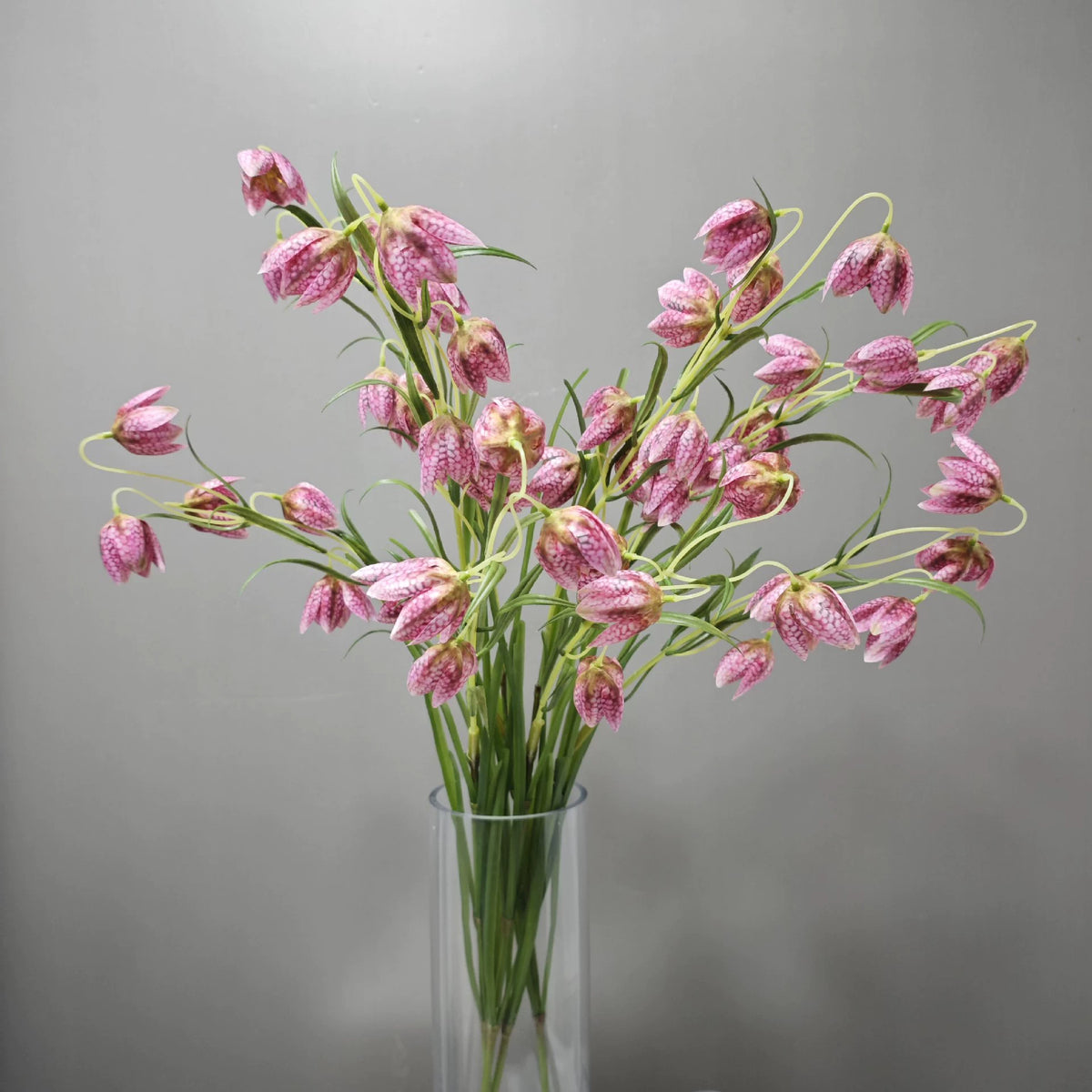 Künstliche Kaiserkrone (Fritillaria), 90 cm, Seidenstoff, weiß-grün, für Zuhause, Hotel, Hochzeit, Schaufensterdekoration