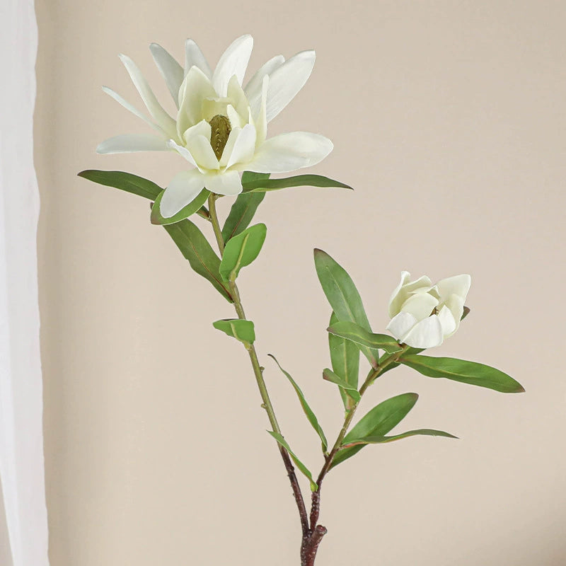 Künstliche Seidenblume Kaiserblume, 72 cm, 2 Blüten, biegbarer Stiel – Dekoration für Hochzeit, Hotel, Shop, Zuhause