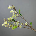 Künstliche Osmanthe (9 cm) – Einzelstiel, PE/PVC, für Hochzeit, Shop-Deko, Innenraum – Realistische Blumen für Floristik & Gewerbe