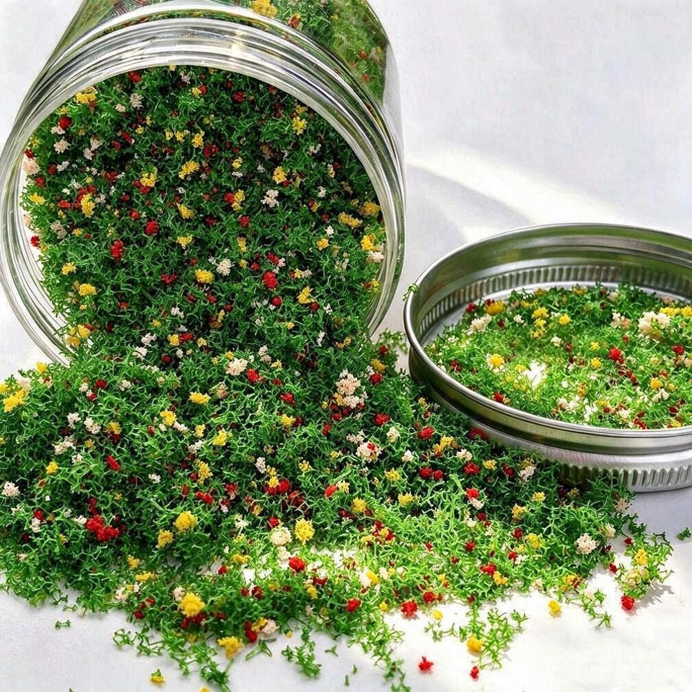 Simulierte Mischpollen, 1-3 mm, 10 Farben, 30 g oder 100 g Packung, DIY, Mikrolandschaftsdekoration
