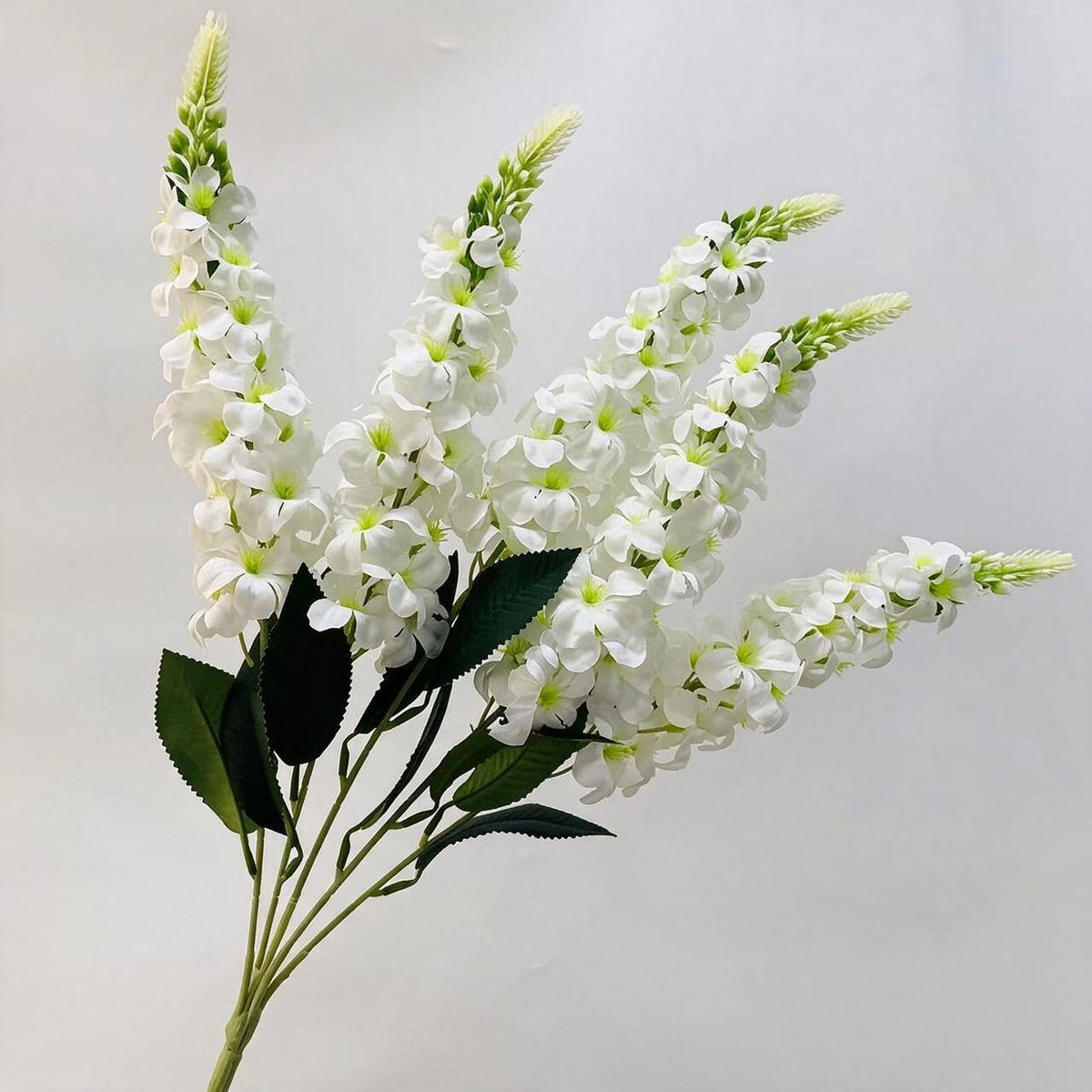 Künstliche Blumenstrauß, 57 cm, Seidenstoff, Goldgras, Rittersporn, Hyazinthe, Veilchen, Hochzeit, Innendekoration