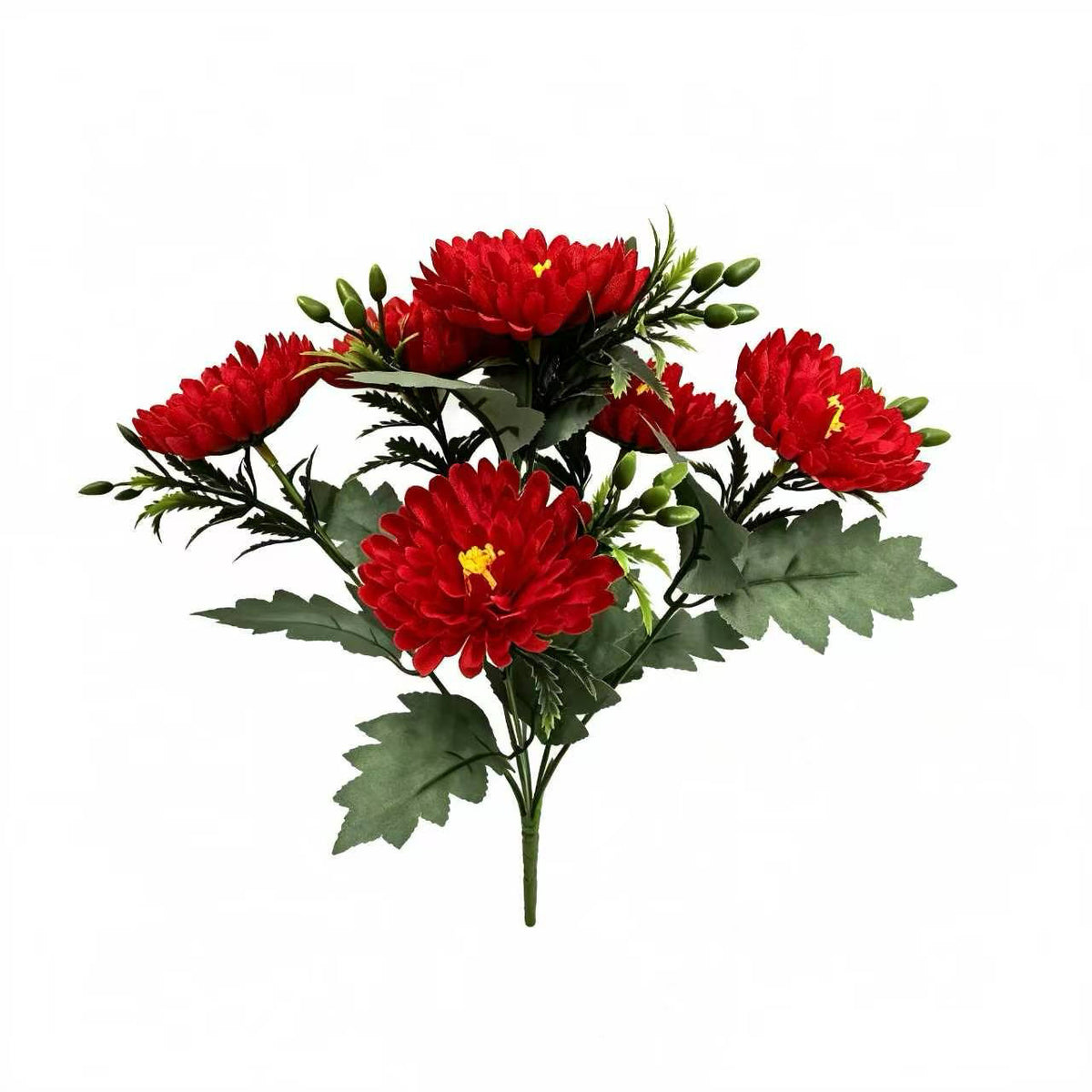 Künstlicher Pfingstrosen-Strauß, 6 Blüten, 33 cm hoch, Seidenstoff, für Hochzeit, Dekoration, Hotel, Büro, Außenbereich