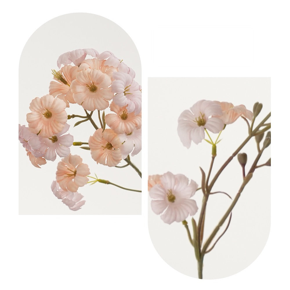 Künstliche Abendblume Persischer Trompetenblumenstrauß, 83 cm, Seide, 21 Blüten, für Hochzeit, Dekoration, Hotel, Büro, Zuhause