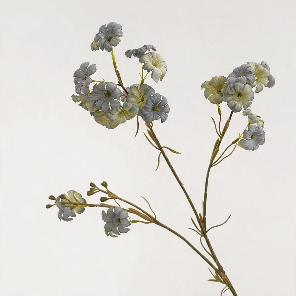 Künstliche Abendblume Persischer Trompetenblumenstrauß, 83 cm, Seide, 21 Blüten, für Hochzeit, Dekoration, Hotel, Büro, Zuhause