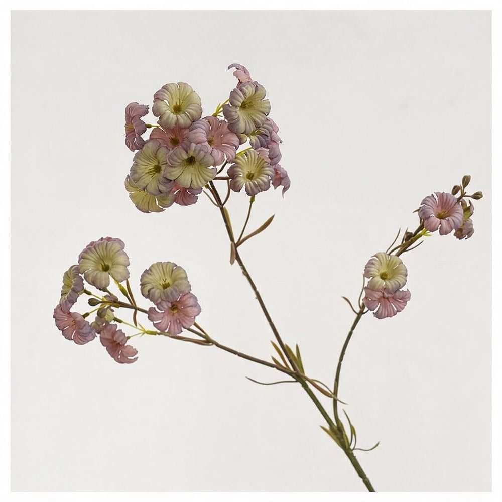 Künstliche Abendblume Persischer Trompetenblumenstrauß, 83 cm, Seide, 21 Blüten, für Hochzeit, Dekoration, Hotel, Büro, Zuhause