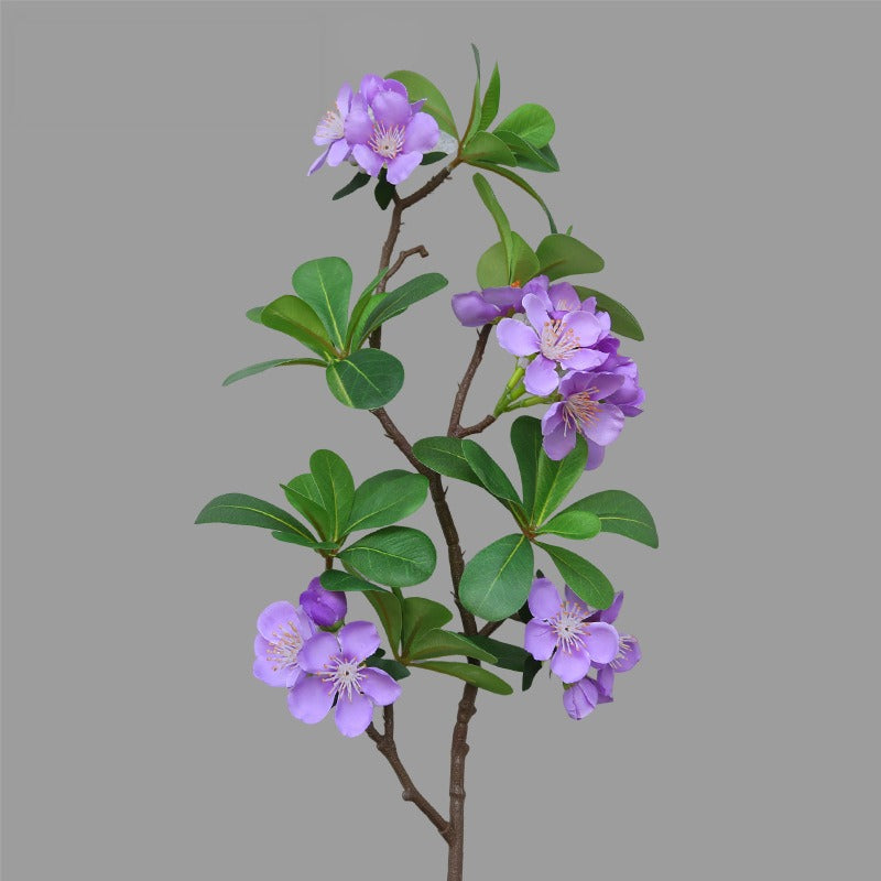 Künstliche Seidenblume Pittosporum (Scheinbeere) – 78 cm Einzelstiel mit 15 Blüten – Modernes Dekoelement für Innenraum, Schaufenster, Hochzeit, Event, Hotel