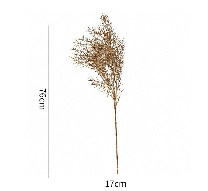 Künstliche Nadelbaum-Zweige, 71 cm, PE-Material, für Innendekoration, Hochzeiten, Büros und Hotels