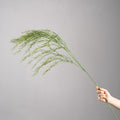Künstliche Asparagus-Pflanze, 100 cm, PE/PVC, hellegrün, für Hochzeiten, Dekoration, Innenbereich