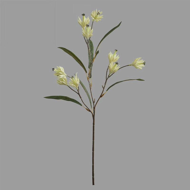 61 cm künstliche Magnolienblüten, Strauß mit 9 Blüten, Dekoblumen für Zuhause, Hotel & Gewerbe