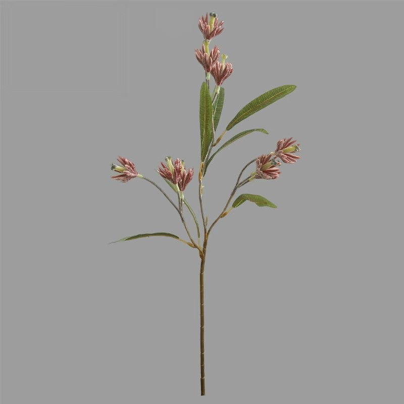 61 cm künstliche Magnolienblüten, Strauß mit 9 Blüten, Dekoblumen für Zuhause, Hotel & Gewerbe