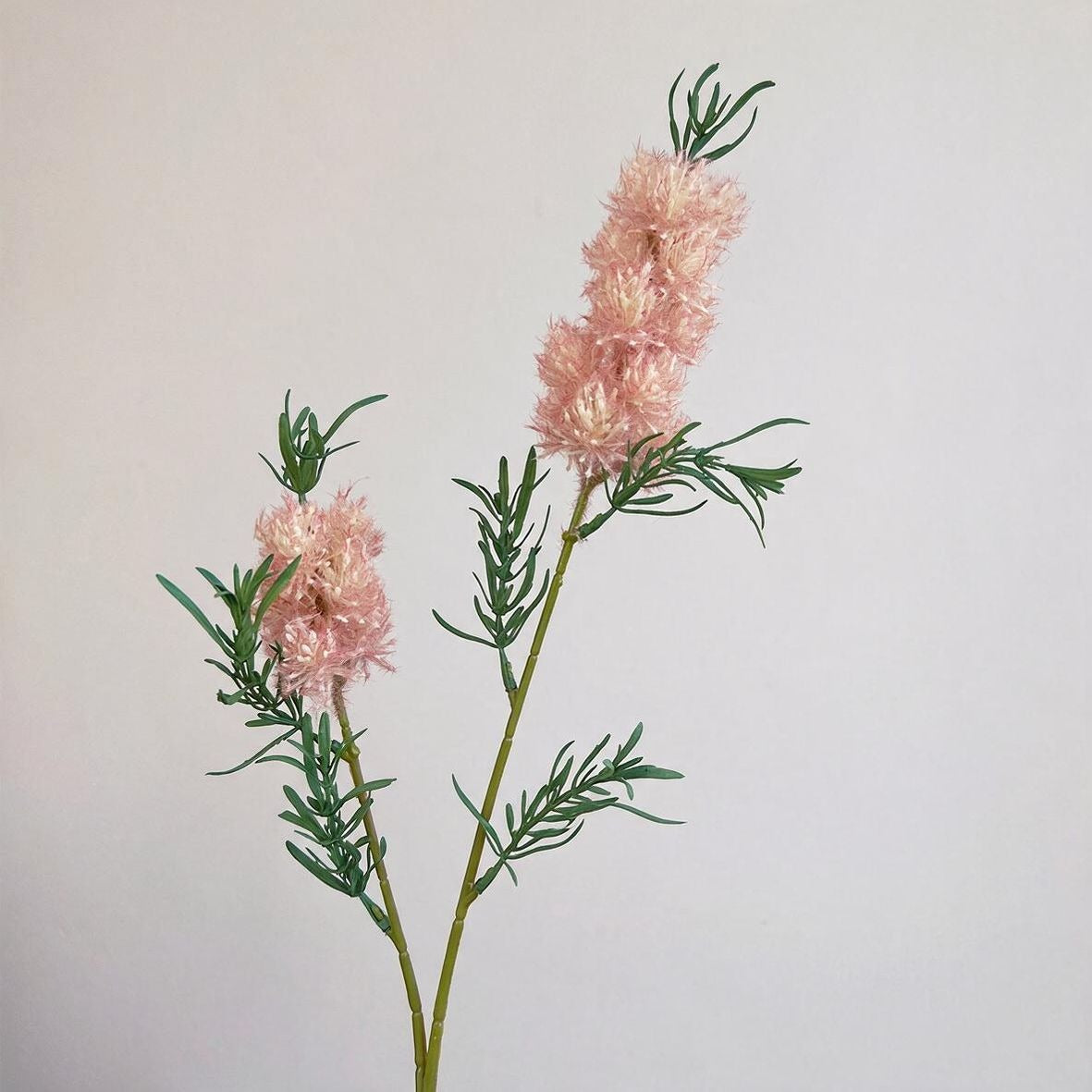 Künstliche Wildblumen, Einzelstiel mit 2 Blüten, 71 cm, Vintage-Landhausstil, Dekoration für Hochzeit, Büro, Shop