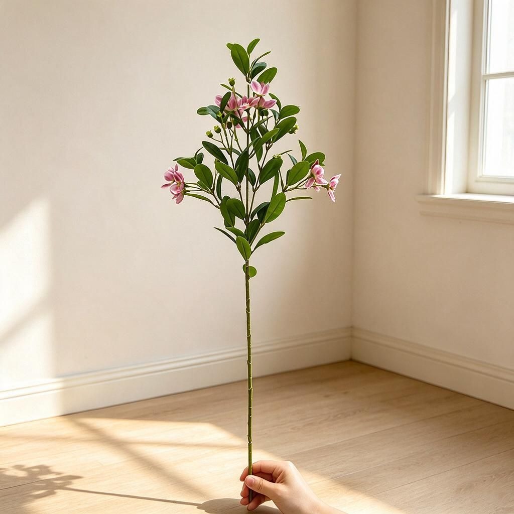 Künstliche Azaleen-Blumenstrauß, 62 cm, für Hochzeit, Dekoration, Büro, Innenraum, Kamelie, Pflaume, Rhododendron, Pfingstrose