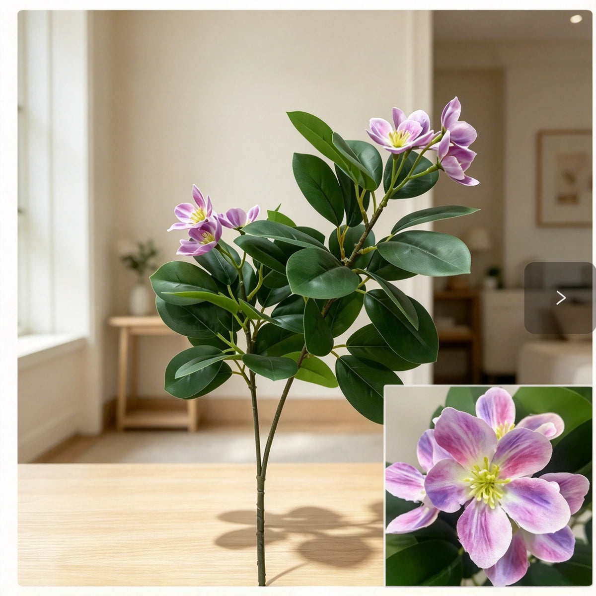 Künstliche Azaleen-Blumenstrauß, 62 cm, für Hochzeit, Dekoration, Büro, Innenraum, Kamelie, Pflaume, Rhododendron, Pfingstrose