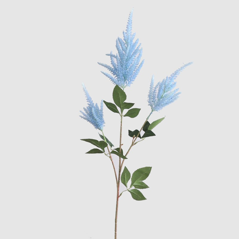 Künstliche Spirea-Blume, 103 cm, Einzelstiel mit 3 Blüten, für Innenraum, Hochzeit, Dekoration