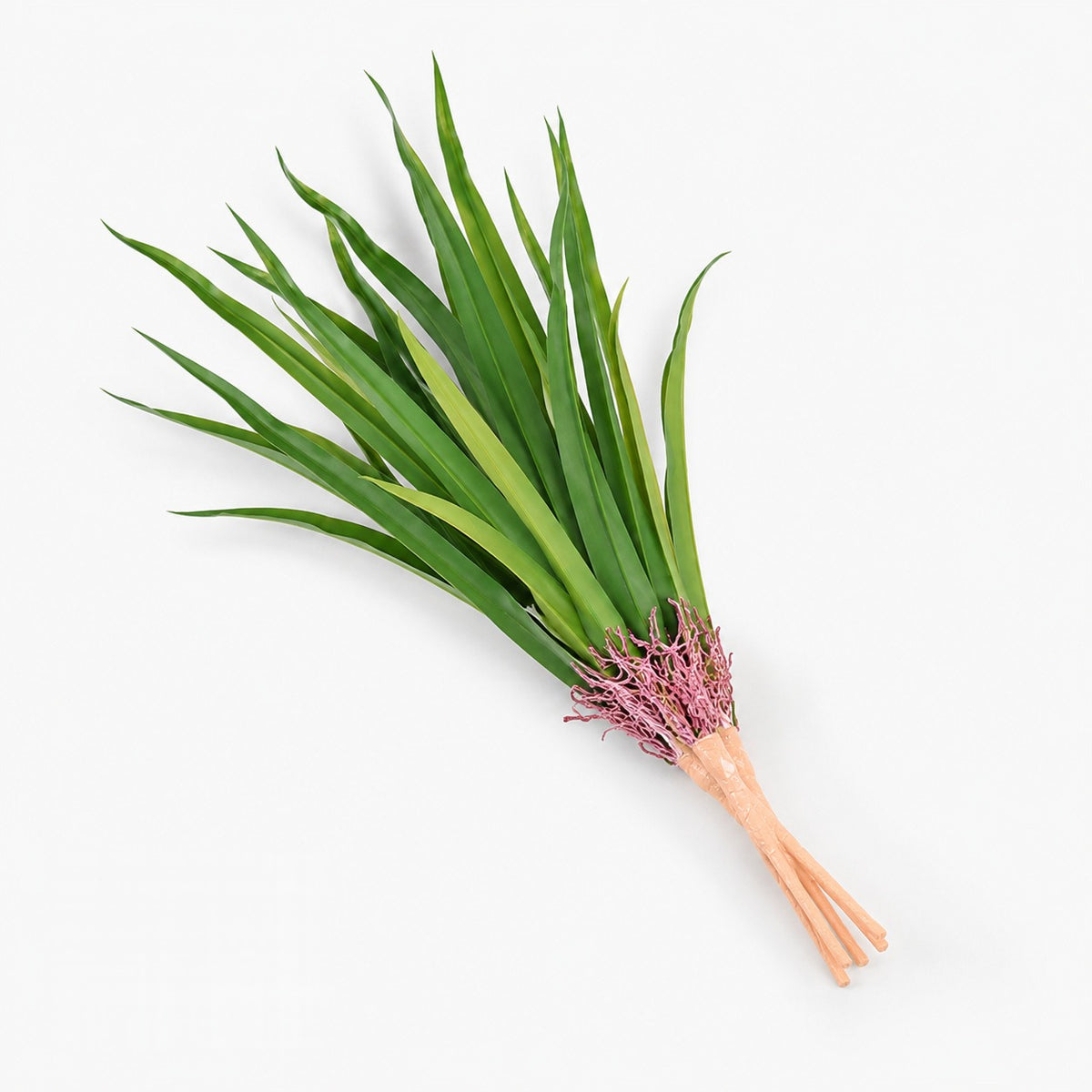 Künstliche Cattleya-Blattbüschel, 42 cm, PE/PVC, für Hochzeiten und Innenraumgestaltung
