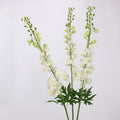 Künstliche Delphinium-Rispe, 106 cm, Einzelstiel, Seidenstoff, für Hochzeit, Dekoration, Innen- und Außenbereich