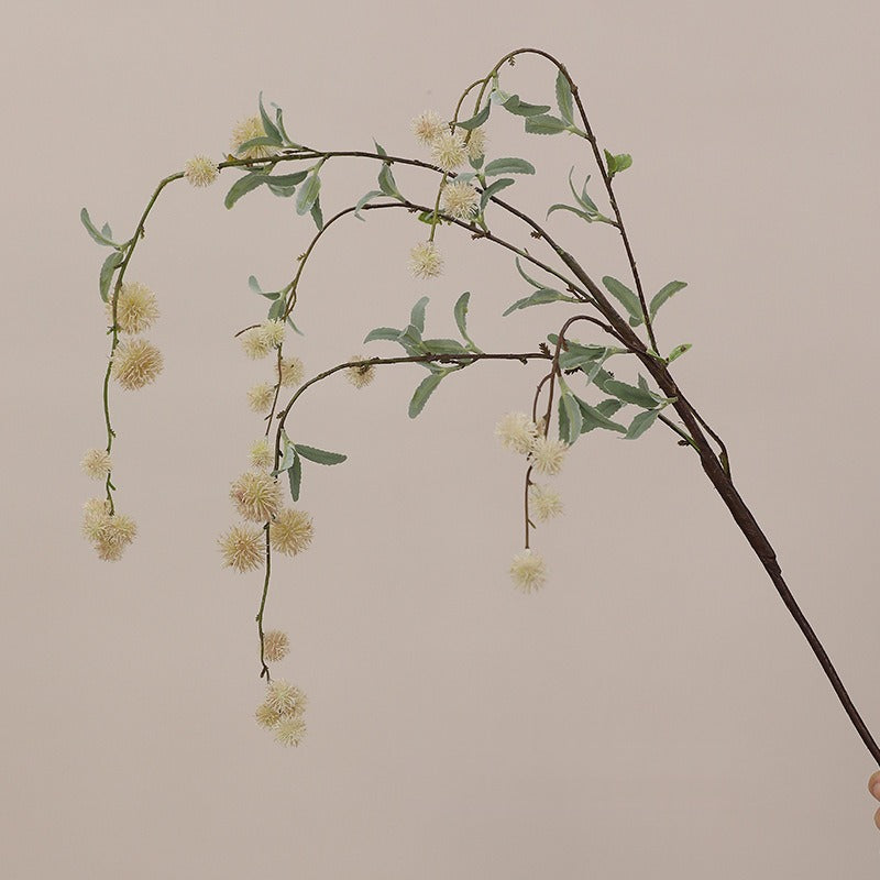 Künstliche Langstielige Ilex-Beeren, 116 cm, moderne Deko für Innen- und Außenbereich, Hochzeiten und Gewerbe