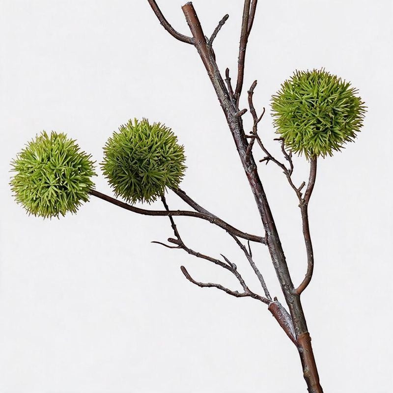 Künstliche Glücksfrucht, Einzelstiel, 80 cm, aus weichem Kunststoff, für Zuhause, Büro und Feiertagsdekoration