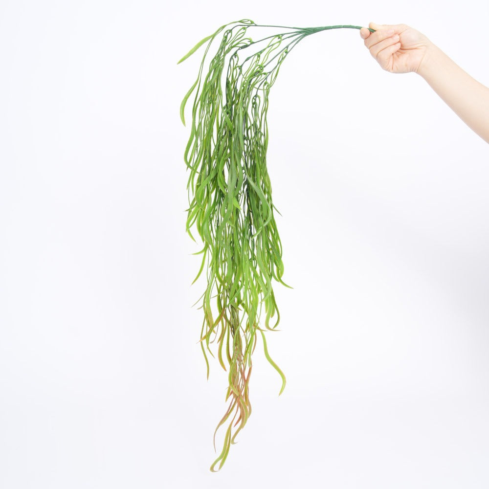 Künstliche Drachenbart-Pflanze, 90 cm, PE/PVC, für Wohn- und Geschäftsdekoration