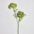 Künstliche Spitzenblumen, 73 cm hoch, 2 Blüten, für Hochzeitsdeko und Inneneinrichtung