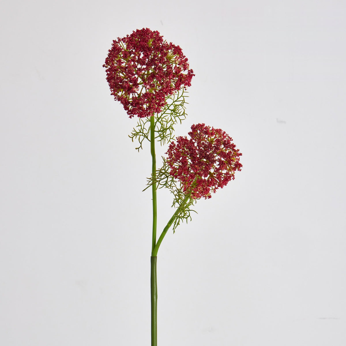 Künstliche Spitzenblumen, 73 cm hoch, 2 Blüten, für Hochzeitsdeko und Inneneinrichtung