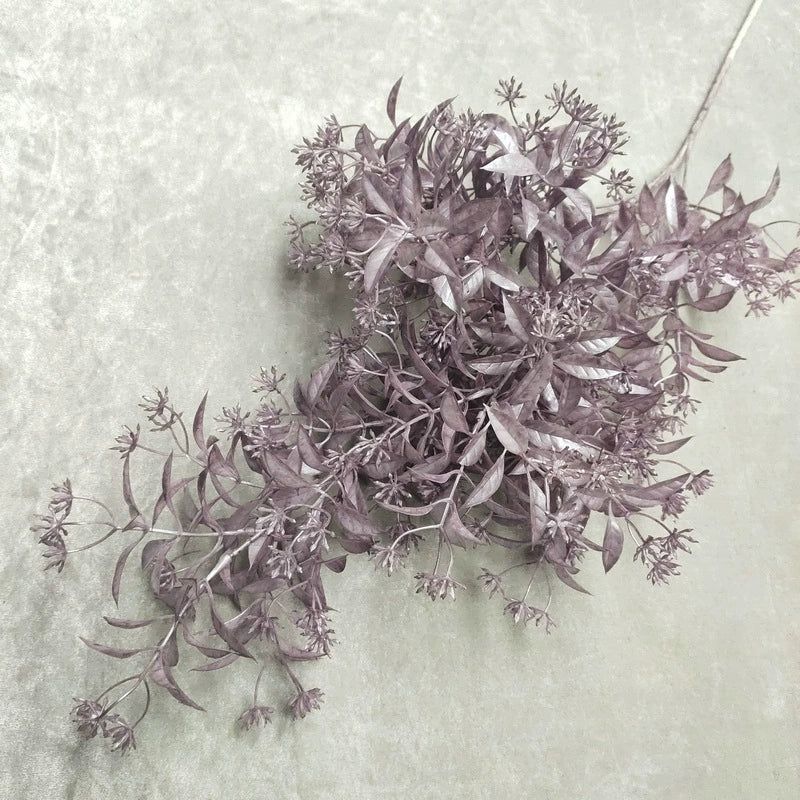 Kunststoff-Eibisch Einzelstiel, Simulation Nebelblume Wasserpflanze, Dekoration für Hochzeiten, Innenräume