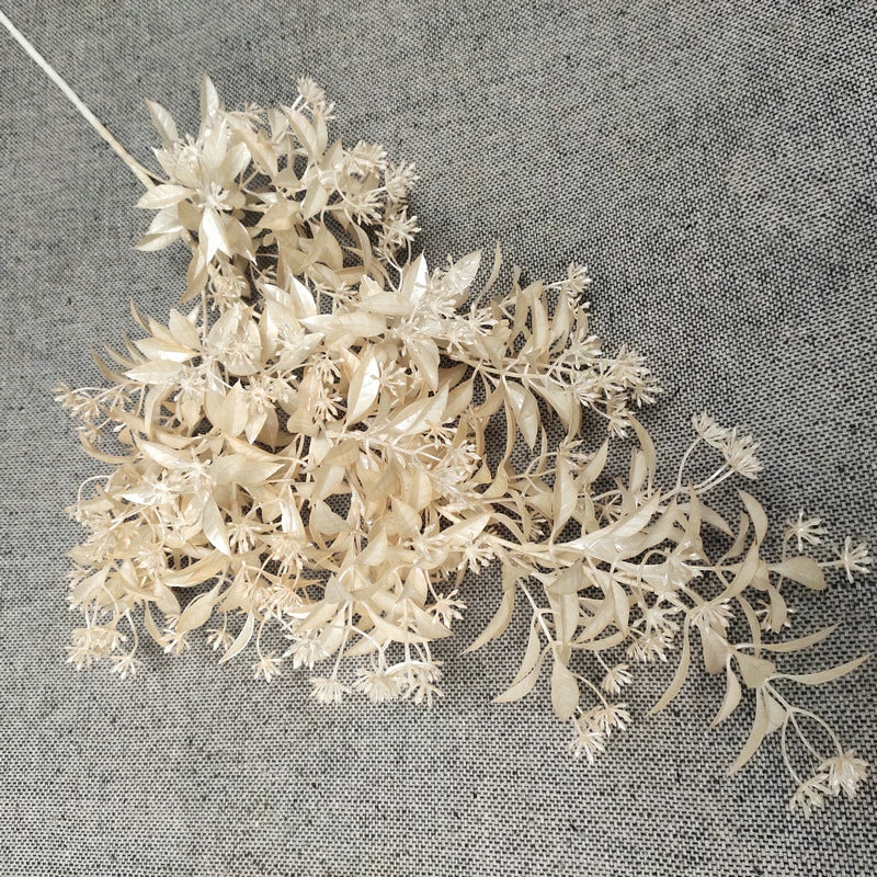 Kunststoff-Eibisch Einzelstiel, Simulation Nebelblume Wasserpflanze, Dekoration für Hochzeiten, Innenräume