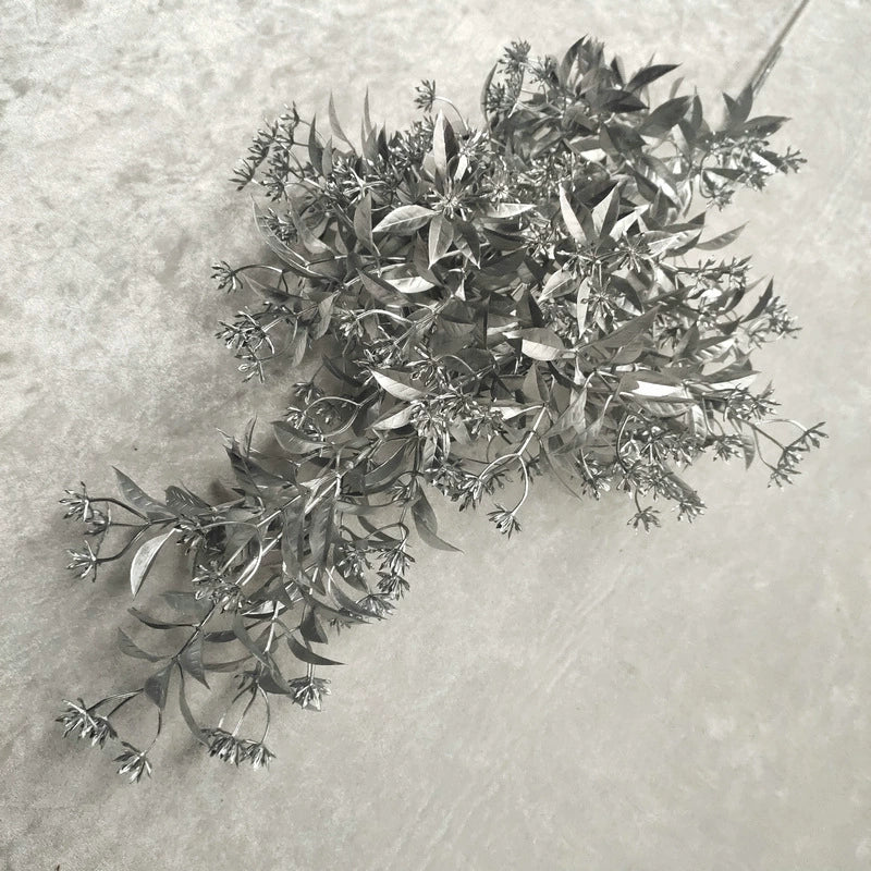 Kunststoff-Eibisch Einzelstiel, Simulation Nebelblume Wasserpflanze, Dekoration für Hochzeiten, Innenräume