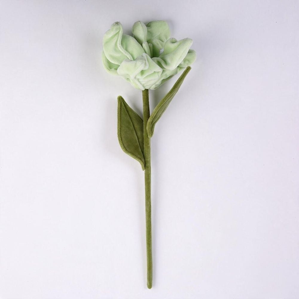 Künstliche Lilie aus Plüschstoff, einzelner Stiel mit 1 Blüte, 44 cm hoch, Blütendurchmesser 17 cm, für Innendekoration, Hochzeiten und Veranstaltungen