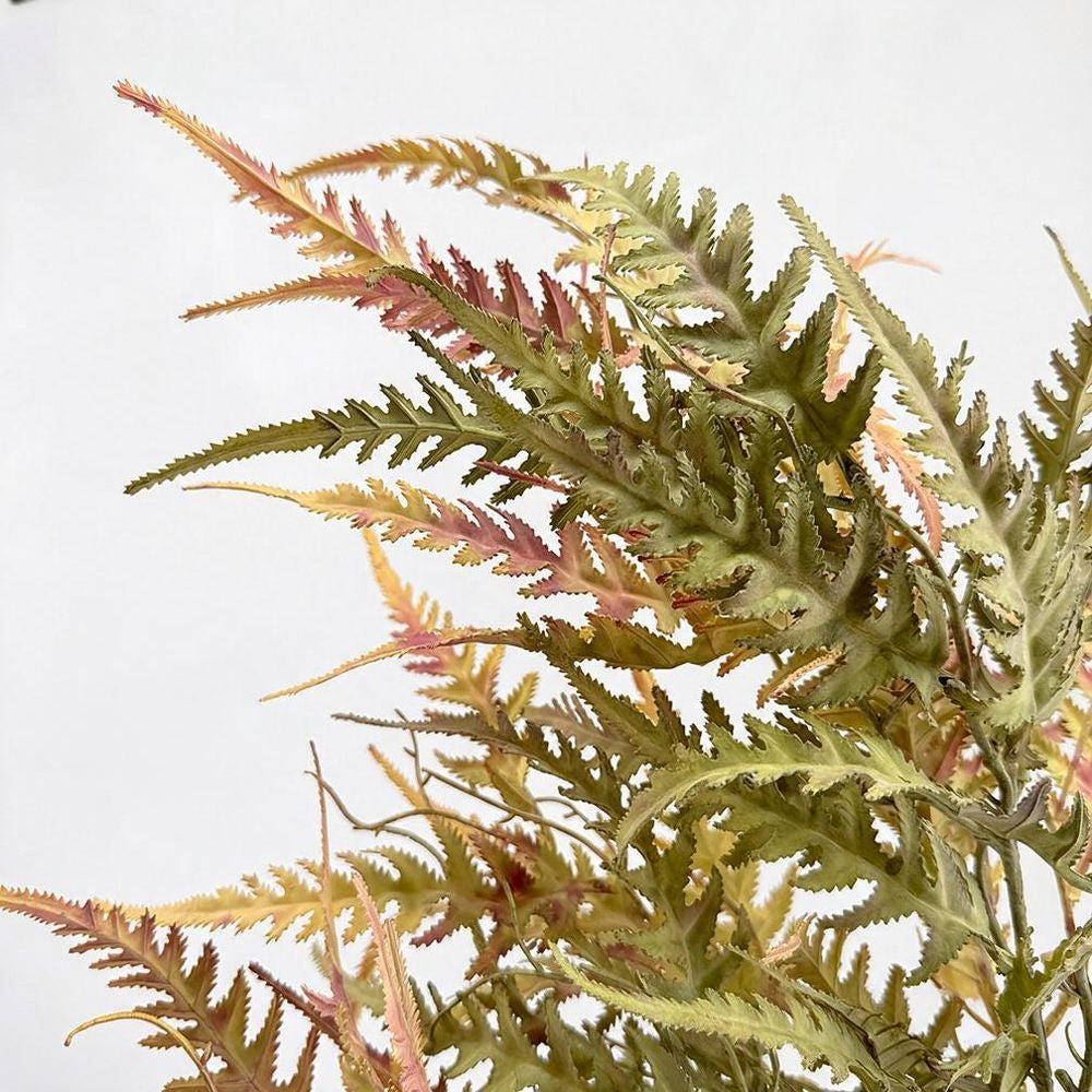 Künstliche Persische Blätter, 88 cm, Buschform, für Hochzeitsdekoration und Inneneinrichtung